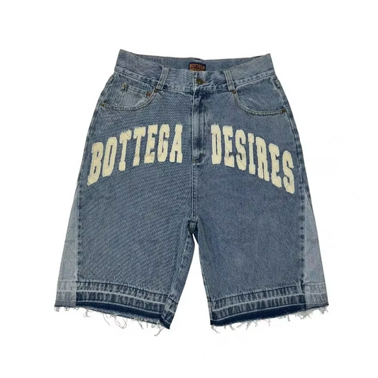 BOTTEGA DESIRES DENIM SHORTS